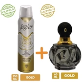 Jagler Gold Kadın Parfüm Seti 60 ml Edt + 150 ml Deodorant thumbnail 3