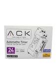 Ack Otomat Tipi Zaman Saati IP20 16a-250W AY26-00010 - 4