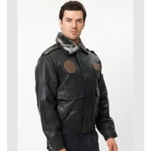 CAT3A Deri Pilot Montu Kül Grisi DC - 7