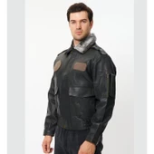 CAT3A Deri Pilot Montu Kül Grisi DC - 6