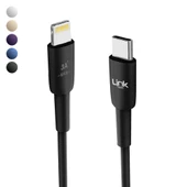 Linktech K621 30W PD Type-C to Lightning 30cm Şarj Kablosu - 1