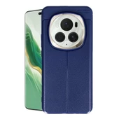 Honor Magic 6 Pro Kılıf Auto Focus Deri Desen Silikon Arka Kapak - 2