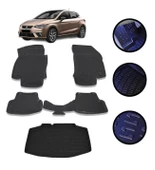 Seat ibiza 5 2017-2022 Arası 4D Havuzlu Oto Paspas Ve Bagaj Set - 1