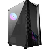 MSI MAG SHIELD 110A Temperli Cam 2x120mm ARGB Fan ATX Gaming Bilgisayar Kasası - 3