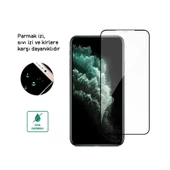 LinkTech iPhone 7 / 8 Temperli 5D Pro Cam Ekran Koruyucu - 3
