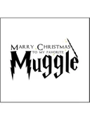 Mini Things Art Harry Potter Temalı Christmas-Yeni Yıl Tebrik Kartı - 4
