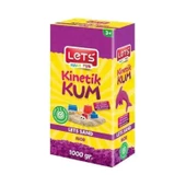 Lets Kinetik Kum 1000 Gr.mor Karton Kutu - 1