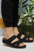 Fort 1801 Mulex Siyah Comfort Anatomik Rahat Kadın Terlik - 1