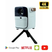 ANDROİD TV ÖZELLİKLİ ULTRA HD TAŞINABİLİR PROJEKSİYON - 1