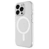 MobaxAksesuar Apple iPhone 16 Pro Kılıf Ultra İnce Sert PC Magsafe Uyumlu Açık Porto Kapak - 3