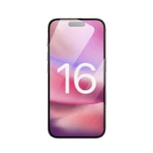 Apple iPhone 16 Plus Temperli Cam Full Ekran Koruyucu EKS - 1