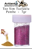 Renkli Toz Sim Tuzluklu 7 gr 1 Adet Renkli Toz Sim Epoksi Reçine Okul Etkinlik Dekarasyon Slime - 10