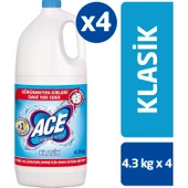 Ace Çamaşır Suyu 4lt x 4 ADET - 1