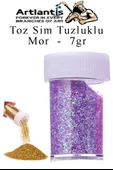 Renkli Toz Sim Tuzluklu 7 gr 1 Adet Renkli Toz Sim Epoksi Reçine Okul Etkinlik Dekarasyon Slime - 9