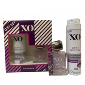 XO Parfüm Seti Gaia Women Kadın 50ML EDT + 150ML Deodorant Soft Effectıve thumbnail 2