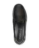 Forelli Mimoza-H 25109 Kadın Siyah Comfort Deri Casual Ayakkabı - 4
