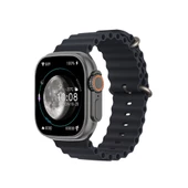 HK9 ULTRA 2 MAX 49MM AMOLED EKRAN 2024 SERİ SİYAH VE GÜMÜŞ KASA - 4