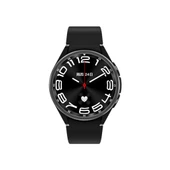 WATCH 6 CLASSİC SİYAH VE GÜMÜŞ KASA AKILLI SAAT - 4