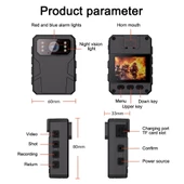 2.0 İNÇ TAŞINABİLİR VÜCUT KAMERA - 4