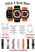 İ20 SUİT WATCH ULTRA 2 49MM+AİRPODS PRO 7 KORDONLU FULL SET - 2