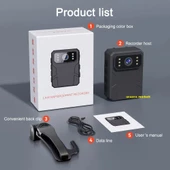 2.0 İNÇ TAŞINABİLİR VÜCUT KAMERA - 5