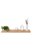 yankı-byeg 50 Cm Safir Meşe Mdf Uçan Duvar Rafı Gizli Bağlantı Kitaplık - 1