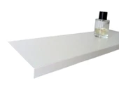 yankı-byeg 50 Cm 60 Cm İkili Beyaz Mdf Uçan Duvar Rafı Gizli Bağlantı Kitaplık - 2