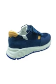 OrtopedikAL 1037 Erkek Çocuk Spor Ayakkabı Mavi-Lacivert Cırtlı %100 Deri thumbnail 4