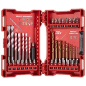 Milwaukee Darbeli Tornavida Matkap Ucu Seti 39 Parça 4932479853 - 1