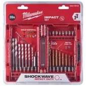 Milwaukee Darbeli Tornavida Matkap Ucu Seti 39 Parça 4932479853 - 2