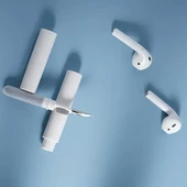 Çift Başlıklı Temizleme Kalem Seti - AirPods, Kablosuz Cihazlar ve Dizüstü Bilgisayarlar için - 7