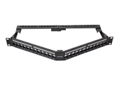 S-link SL-P625 24 lü Kolay Kullanımlı, UTP BOŞ V Şeklinde Patch Panel - 1