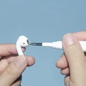 Çift Başlıklı Temizleme Kalem Seti - AirPods, Kablosuz Cihazlar ve Dizüstü Bilgisayarlar için - 3