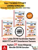 Son 7 yıl AYT-TYT ve MSÜ Çıkmış Sorular-2024-2023-2022-2021-2020-2019-2018 Yılları - 1