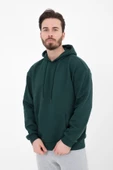 Erkek Kapüşonlu Sweat Antrasit - 8