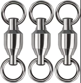 Hokkaido Üst Seviye 4 Adet 7 Numara,34-mm, 91.-kg (200 LBS) ,çeker Paslanmaz Çelik Bilyeli Fırdöndü, - 2