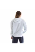 Kadın Nakış Detaylı Kapüşonlu Sweatshırt - 4