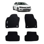 Rizline Volkswagen Polo 2017 Sonrası Halı Paspas Siyah - 1