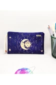 Tarot Desenli Kalem Kutusu Yıkanabilir Bez Kalemlik - 1