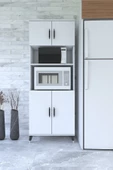 ESMOPA MOBİLYA Çok Amaçlı Dolap, Fırın, Kiler, Banyo, Balkon Dolap (büyük Boy Fırın Kabini) - 2