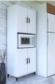 ESMOPA MOBİLYA Çok Amaçlı Dolap, Fırın, Kiler, Banyo, Balkon Dolap (BÜYÜK BOY FIRIN KABİNİ) - 1