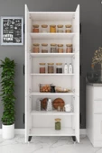 ESMOPA MOBİLYA Çok Amaçlı Kiler, Banyo, Ayakkabılık, Balkon Dolap - 3