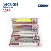 Kendo Seabass Minnow 12.5cm 21g Floating Sahte Balık thumbnail 1