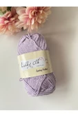 Lila Amigurumi Ve Punch (panç) Ipi %100 Pamuk Natürel Koton - 1