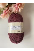 Bordo Amigurumi Ve Punch (panç) Ipi %100 Pamuk Natürel Koton - 1