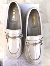 Kadın Rugan Loafer Çok Şık Ayakkabı - 6