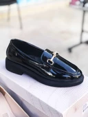 Kadın Rugan Loafer Çok Şık Ayakkabı - 1
