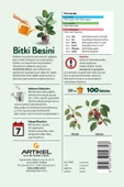 Tüm Bitkiler  Bitki Besini, Gelişim Hızlandırıcı, Dengeli Bitki Besini 100 Sulama Kapasiteli Bitki Besleyici (20 Litre Su ile) - 5