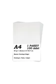 A4 Fotokopi Kağıdı 100'lü Paket 80 Gr. - 1