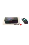 Versatile GMKB-50 Led Işıklı Mekanik Hisli Oyuncu Klavyesi +HadronHD5671 2400DPI Renkli Oyuncu Mouse - 1